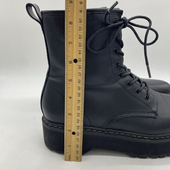 Steve Madden Basille Lace Up Platform Lug Sole Boot Women 11 Combat 90s Grunge - Picture 15 of 16
